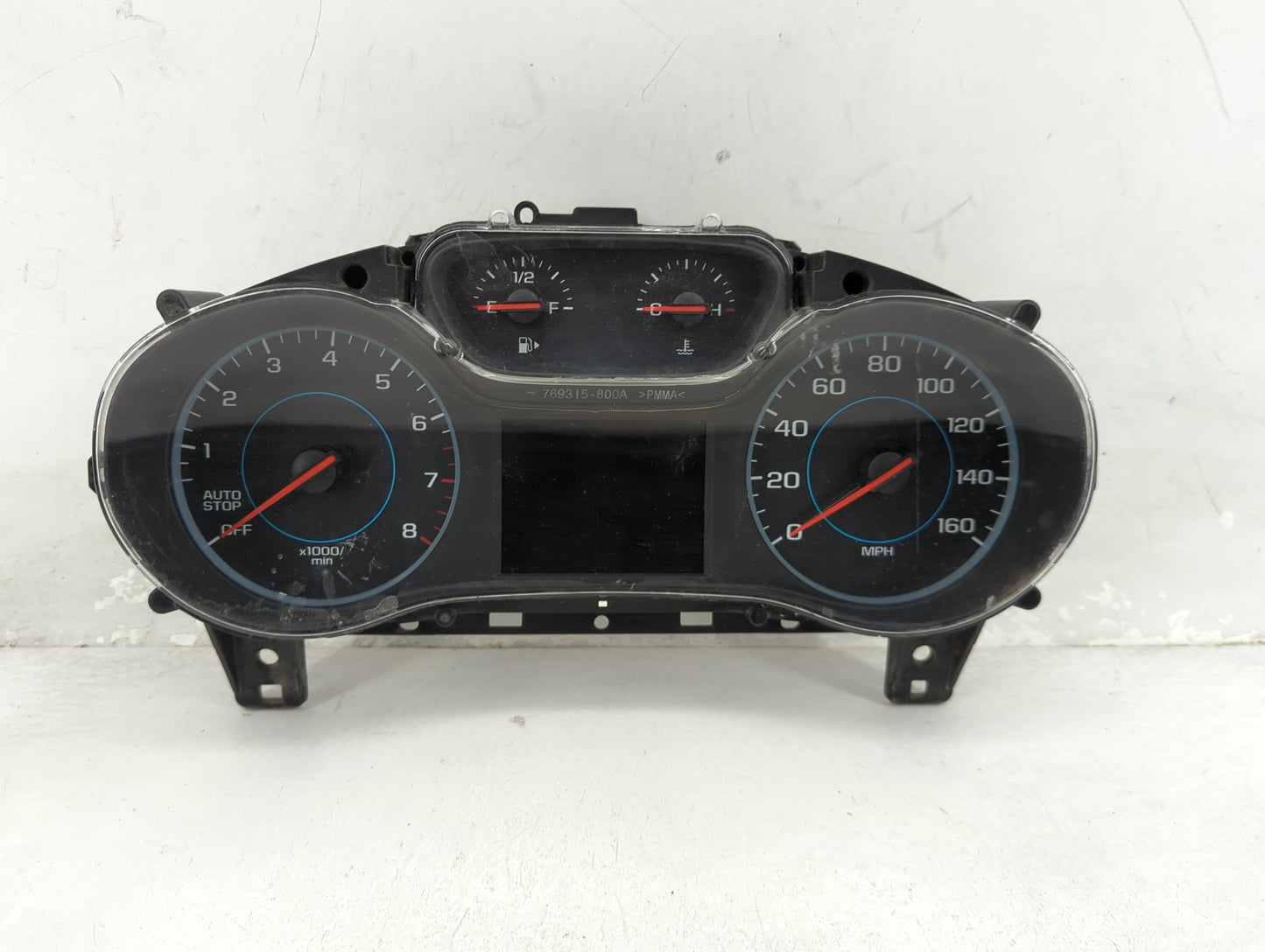 2017-2018 Chevrolet Cruze Instrument Cluster Speedometer Gauges P/N:39084636 7110500000000X, 812372274 Miles: Fits Fits 2017