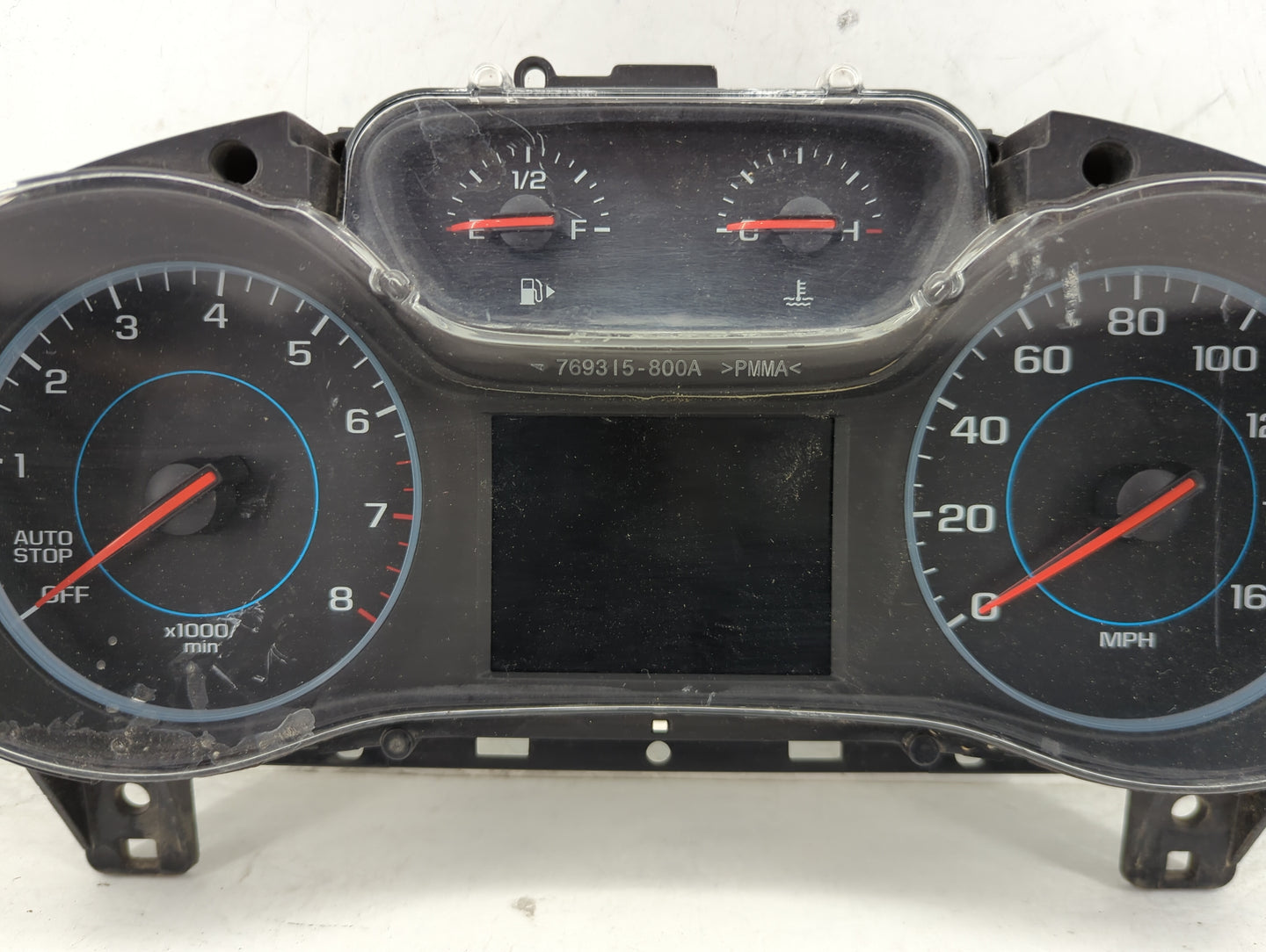 2017-2018 Chevrolet Cruze Instrument Cluster Speedometer Gauges P/N:39084636 7110500000000X, 812372274 Miles: Fits Fits 2017