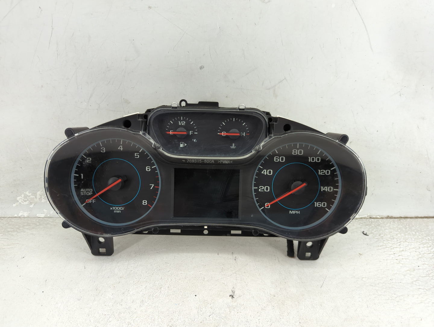 2017 Chevrolet Cruze Instrument Cluster Speedometer Gauges P/N:39084636 39103855 Miles: Fits OEM Used Auto Parts - Oemusedau