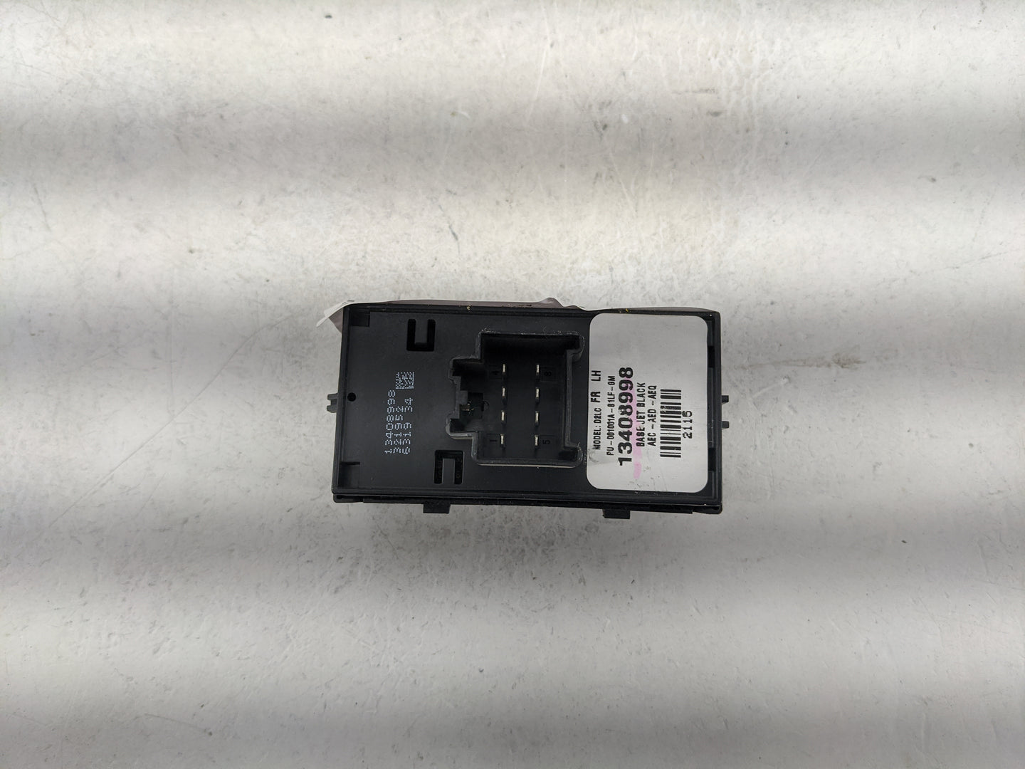 2016-2019 Chevrolet Cruze Master Power Window Switch Replacement Driver Side Left P/N:13408998 PU-001001A-01LF-GM Fits OEM U