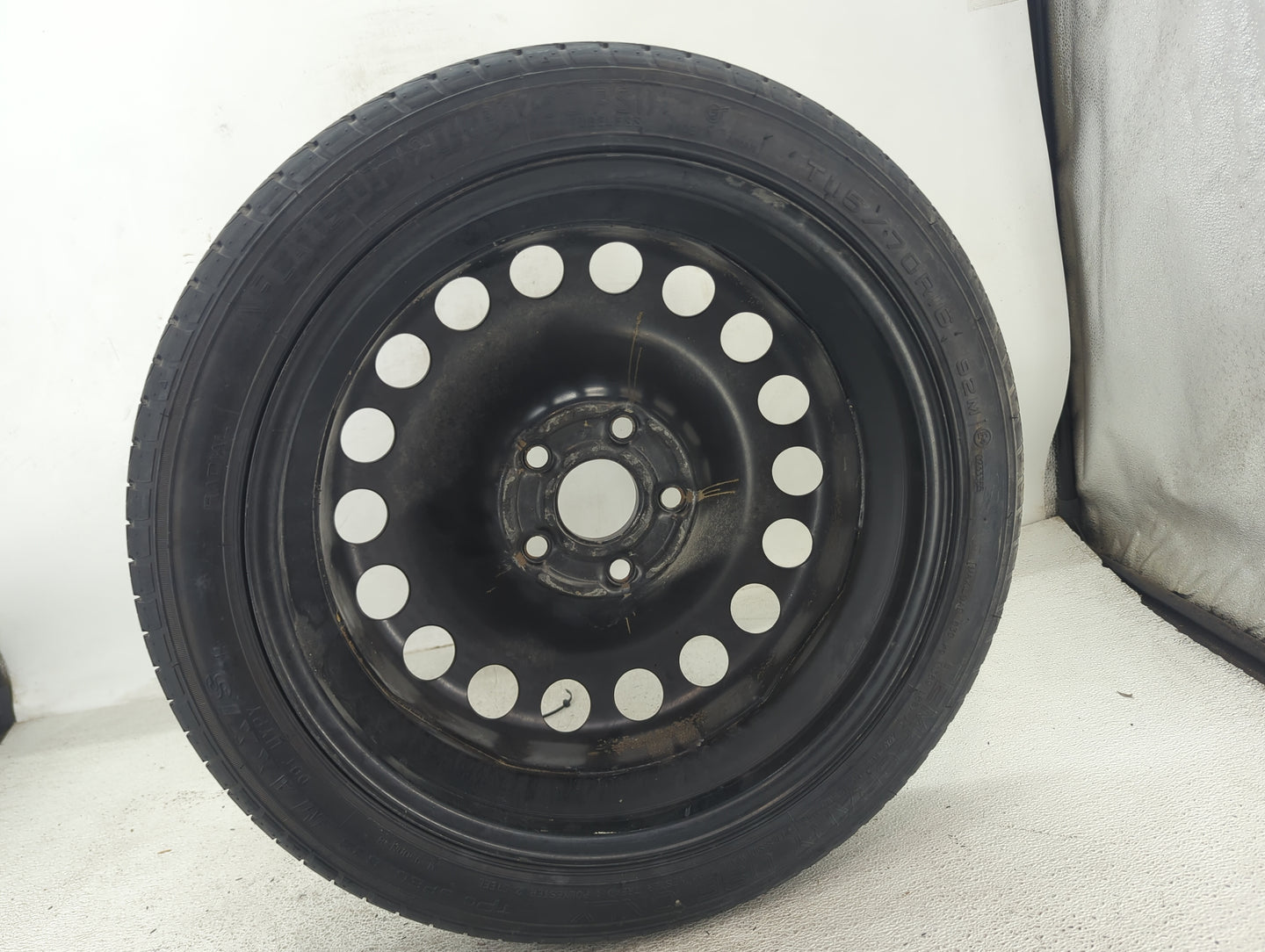 2017 Chevrolet Cruze Spare Donut Tire Wheel Rim Oem - Oemusedautoparts1.com