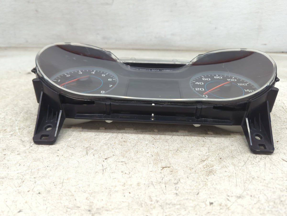 2017-2018 Chevrolet Cruze Instrument Cluster Speedometer Gauges P/N:39084636 7110500000000X, 812372274 Miles: Fits Fits 2017