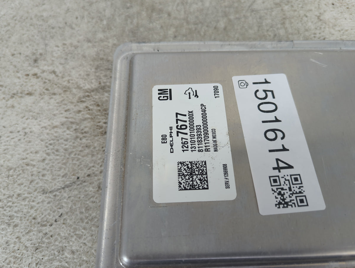 2017-2019 Chevrolet Cruze PCM Engine Control Computer ECU ECM PCU OEM P/N:12677677 12669908 Fits OEM Used Auto Parts - Oemus