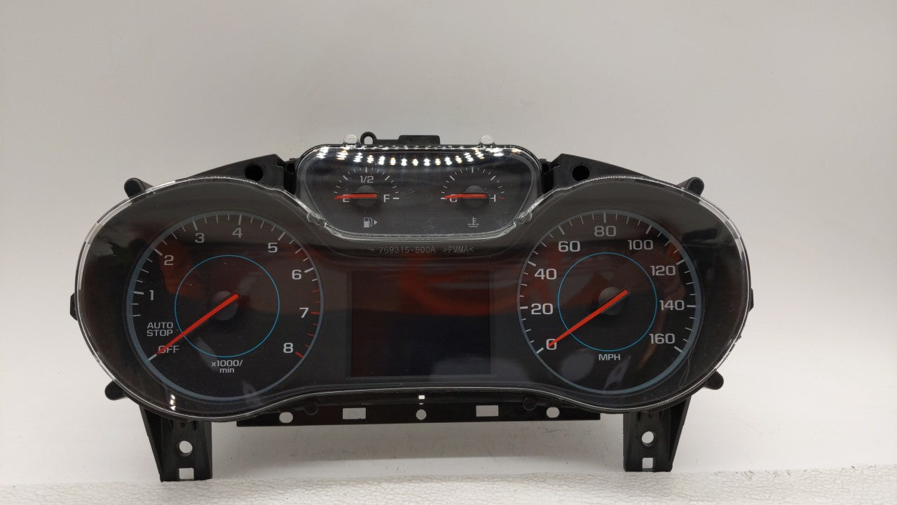 2017-2018 Chevrolet Cruze Instrument Cluster Speedometer Gauges P/N:39084636 Fits Fits 2017 2018 OEM Used Auto Parts - Oemus