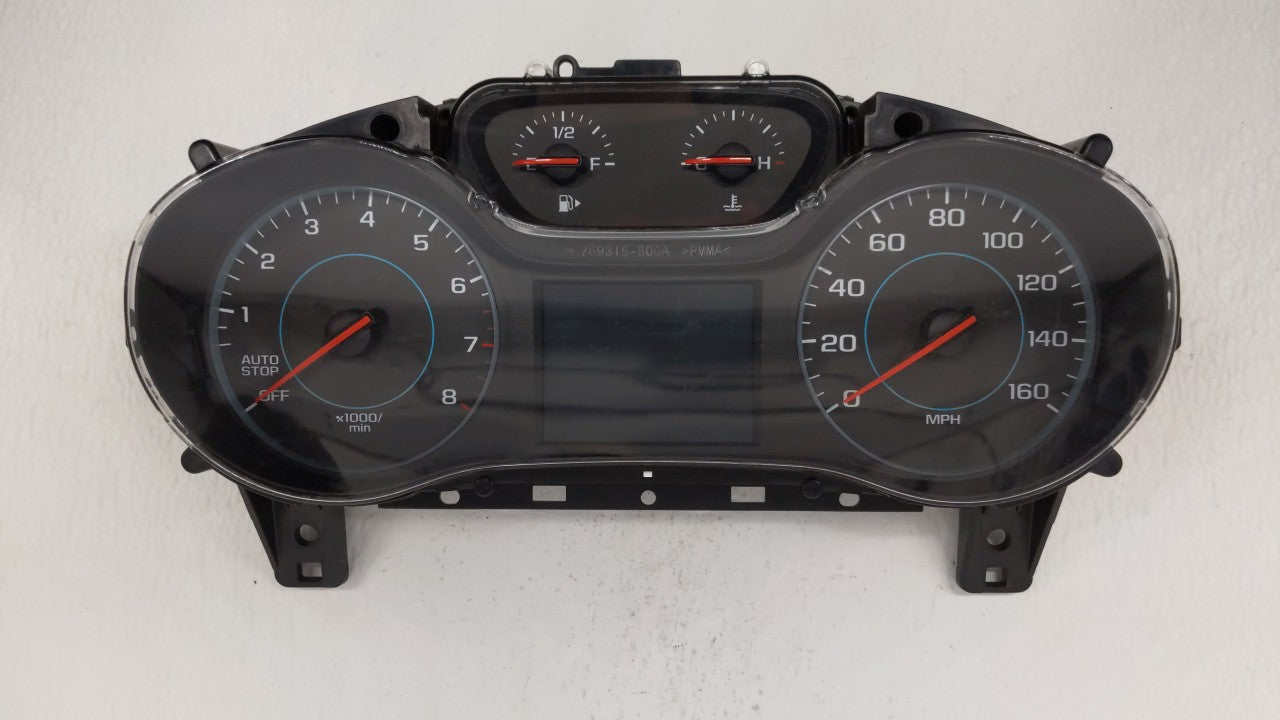 2017-2018 Chevrolet Cruze Instrument Cluster Speedometer Gauges P/N:39084636 Fits Fits 2017 2018 OEM Used Auto Parts - Oemus