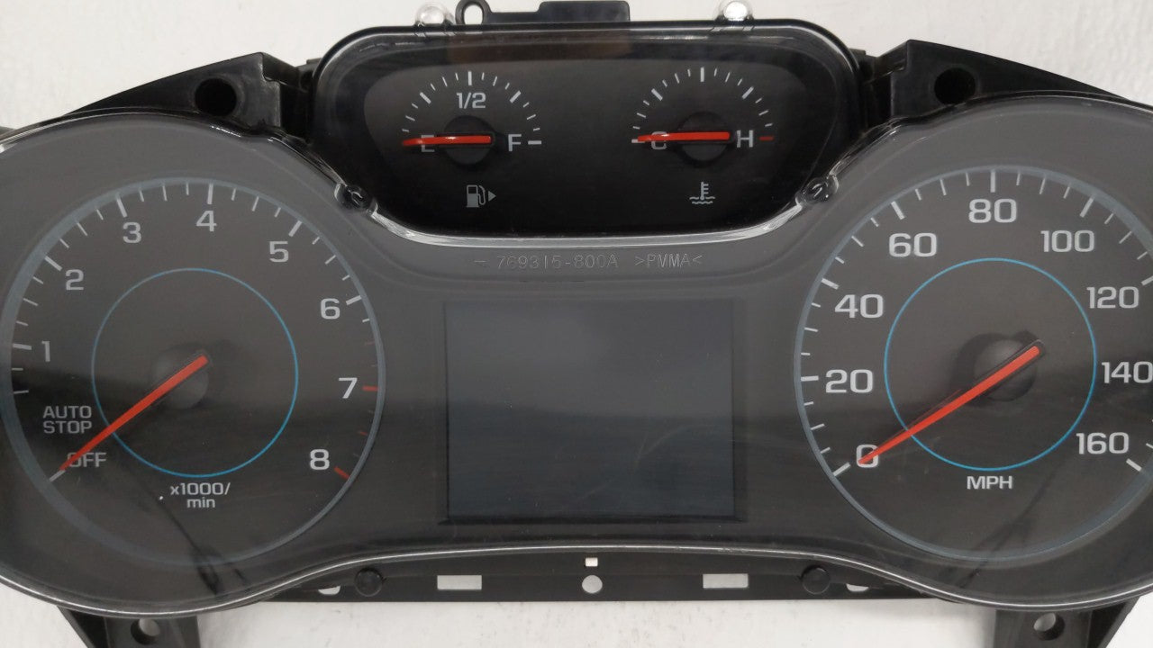 2017-2018 Chevrolet Cruze Instrument Cluster Speedometer Gauges P/N:39084636 Fits Fits 2017 2018 OEM Used Auto Parts - Oemus