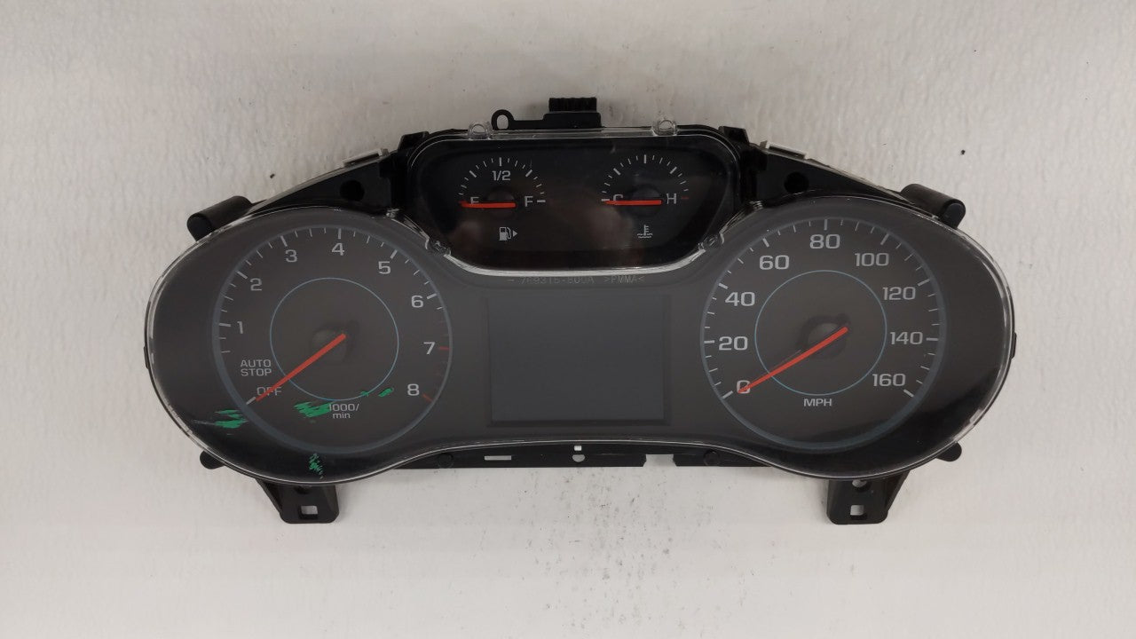 2017-2018 Chevrolet Cruze Instrument Cluster Speedometer Gauges P/N:39084636 Fits Fits 2017 2018 OEM Used Auto Parts - Oemus