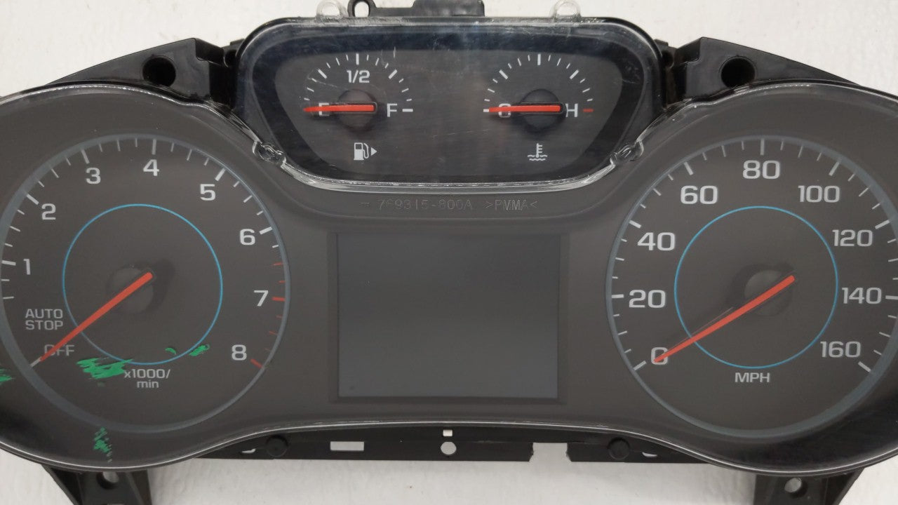 2017-2018 Chevrolet Cruze Instrument Cluster Speedometer Gauges P/N:39084636 Fits Fits 2017 2018 OEM Used Auto Parts - Oemus