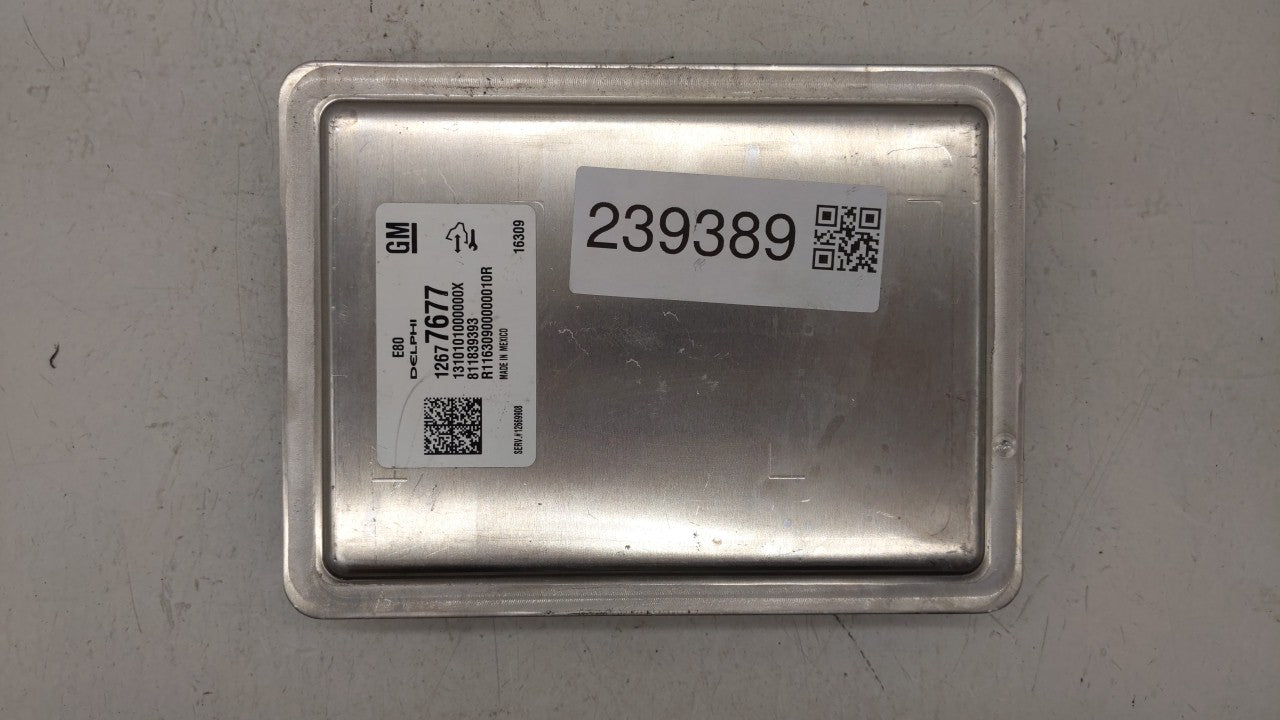 2017-2018 Chevrolet Cruze PCM Engine Control Computer ECU ECM PCU OEM P/N:12676683 12697837, 12700116 Fits Fits 2017 2018 20