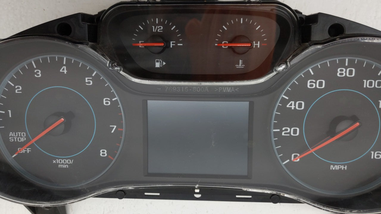 2017-2018 Chevrolet Cruze Instrument Cluster Speedometer Gauges P/N:39084636 Fits Fits 2017 2018 OEM Used Auto Parts - Oemus