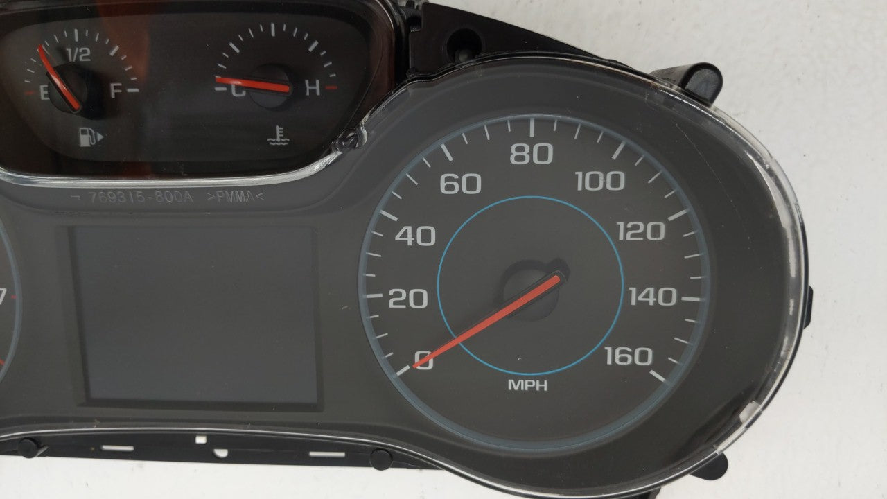 2017-2018 Chevrolet Cruze Instrument Cluster Speedometer Gauges P/N:39084636 Fits Fits 2017 2018 OEM Used Auto Parts - Oemus