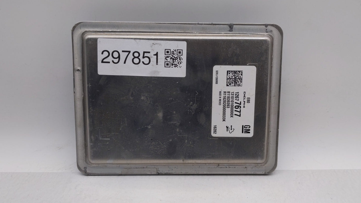 2017-2018 Chevrolet Cruze PCM Engine Control Computer ECU ECM PCU OEM P/N:12687467 12696201, 12692038 Fits Fits 2017 2018 20