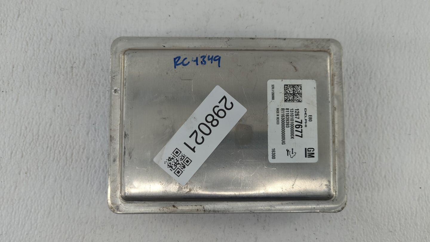 2017-2018 Chevrolet Cruze PCM Engine Control Computer ECU ECM PCU OEM P/N:12687467 12696201, 12692038 Fits Fits 2017 2018 20
