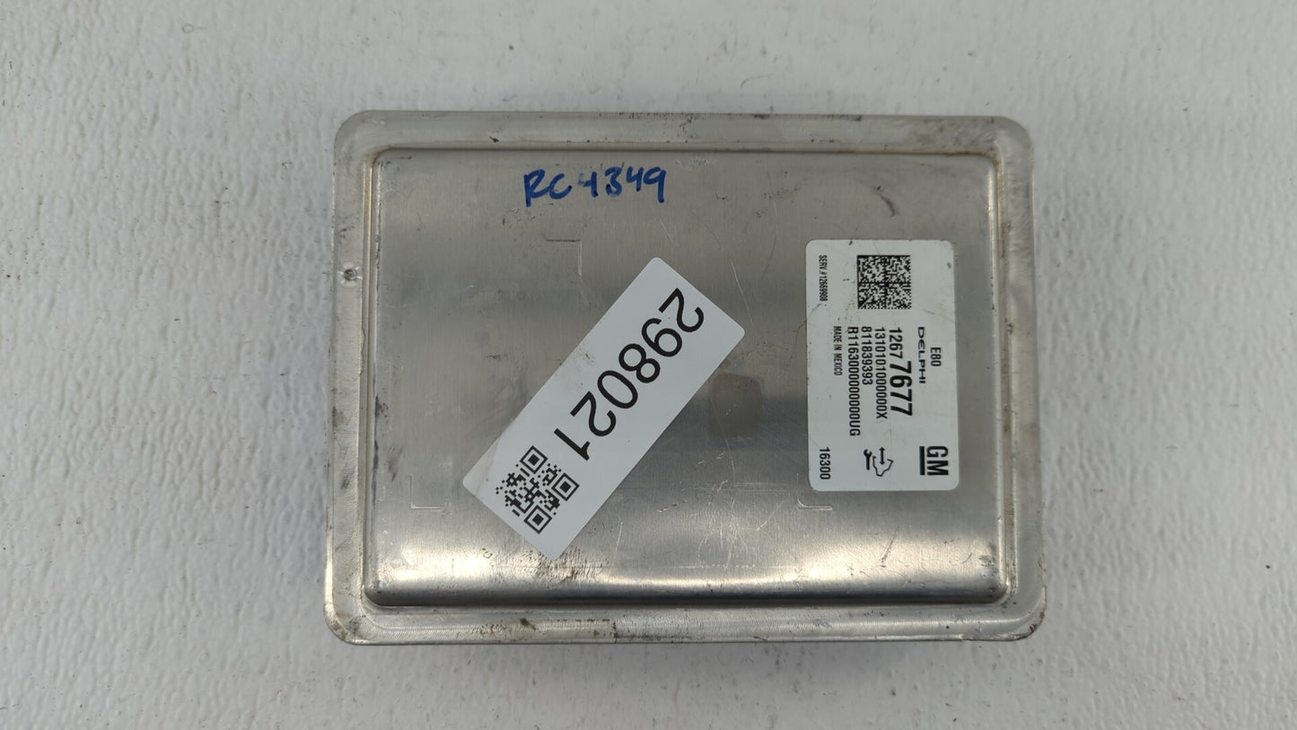 2017-2018 Chevrolet Cruze PCM Engine Control Computer ECU ECM PCU OEM P/N:12687467 12696201, 12692038 Fits Fits 2017 2018 20
