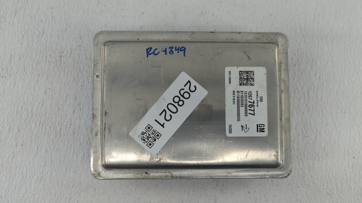2017-2019 Chevrolet Cruze PCM Engine Control Computer ECU ECM PCU OEM P/N:12687467 12696201 Fits 2017 2018 2019 2020 2021 20
