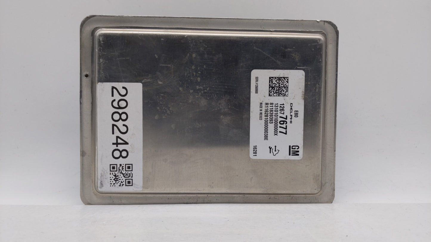 2017-2019 Chevrolet Cruze PCM Engine Control Computer ECU ECM PCU OEM P/N:12687467 12696201 Fits OEM Used Auto Parts - Oemus