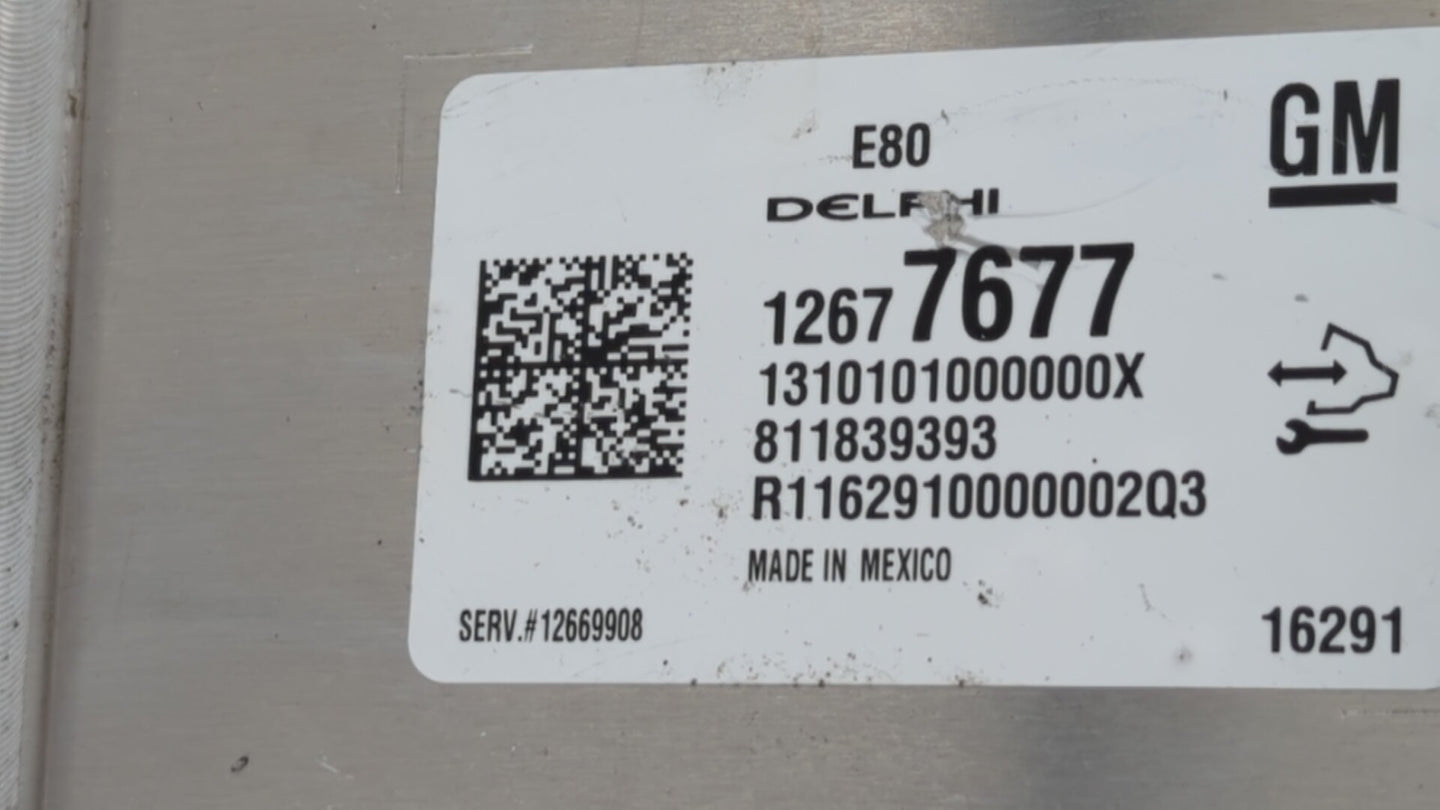 2017-2018 Chevrolet Cruze PCM Engine Control Computer ECU ECM PCU OEM P/N:12692812 12687467, 12696201 Fits Fits 2017 2018 20