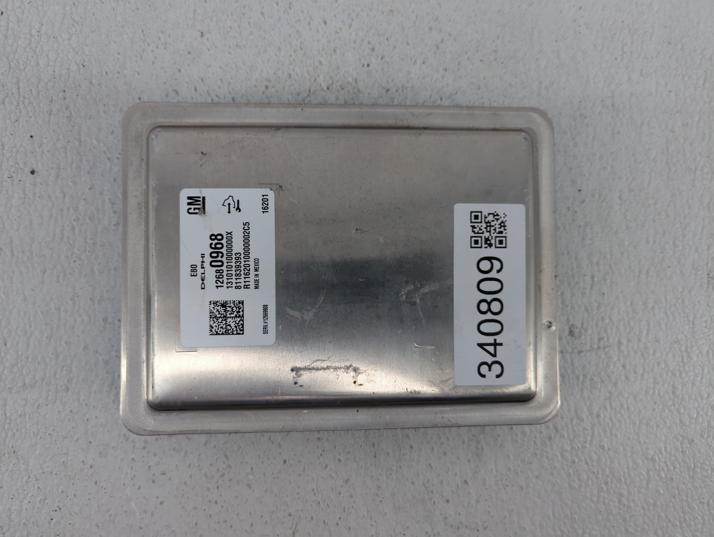 2017-2018 Chevrolet Cruze PCM Engine Control Computer ECU ECM PCU OEM P/N:12680968 12697837, 12687328 Fits Fits 2017 2018 20