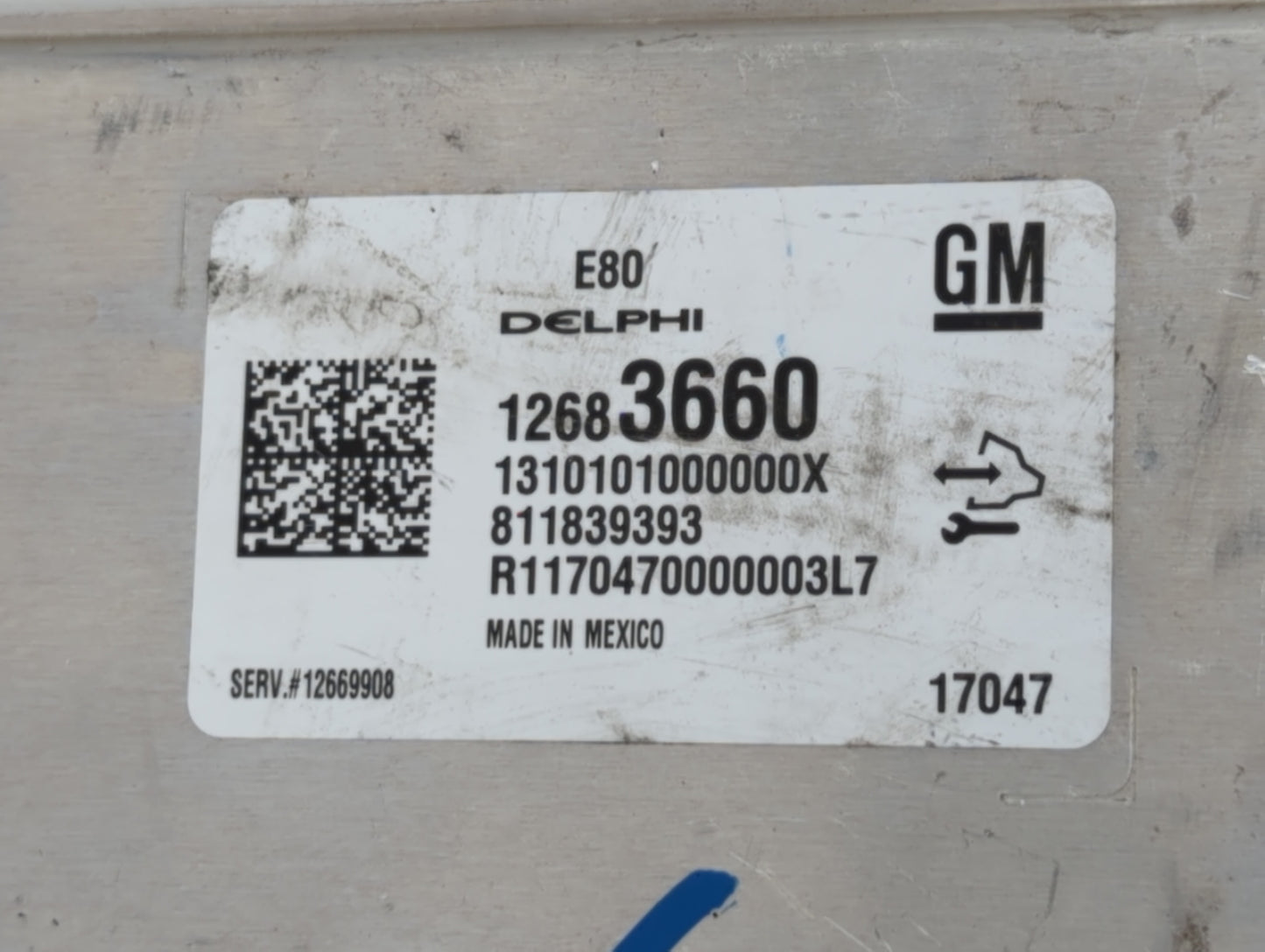 2017-2019 Chevrolet Cruze PCM Engine Control Computer ECU ECM PCU OEM P/N:12683660 12688973 Fits OEM Used Auto Parts - Oemus