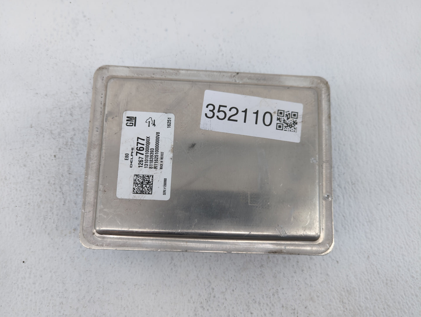 2017-2018 Chevrolet Cruze PCM Engine Control Computer ECU ECM PCU OEM P/N:12688973 12697837, 12687328 Fits Fits 2017 2018 20