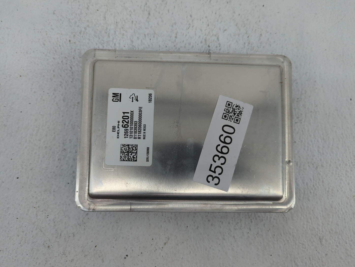 2017-2018 Chevrolet Cruze PCM Engine Control Computer ECU ECM PCU OEM P/N:12688973 12697837, 12687328 Fits Fits 2017 2018 20