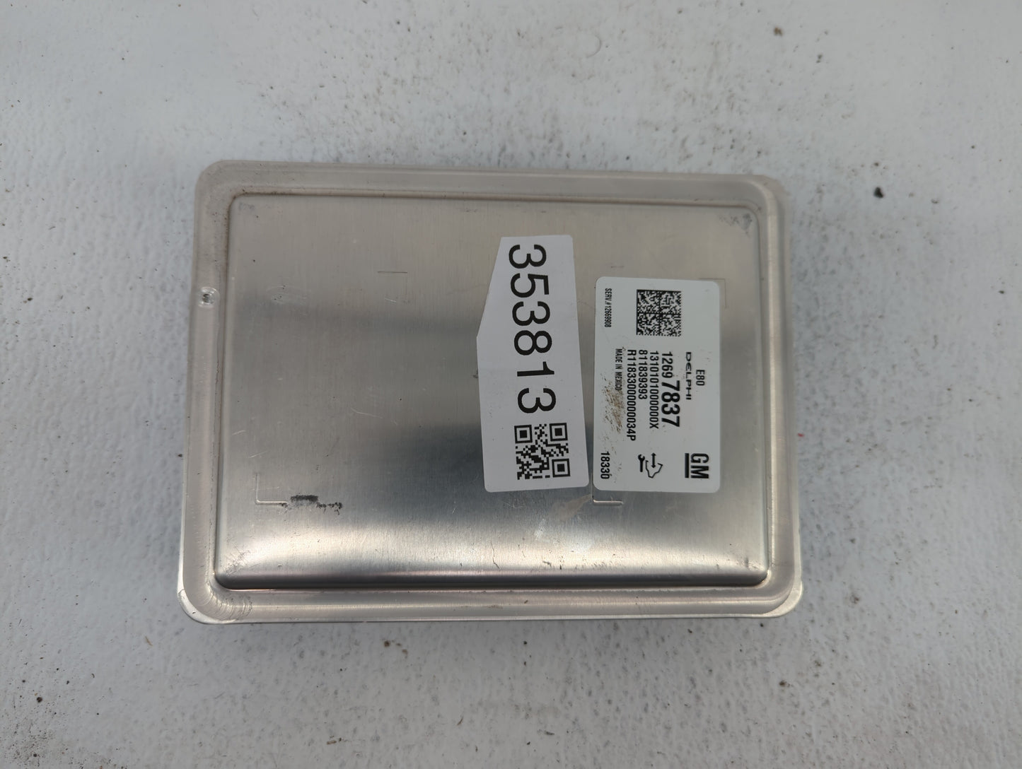 2017-2018 Chevrolet Cruze PCM Engine Control Computer ECU ECM PCU OEM P/N:12688973 12697837, 12687328 Fits Fits 2017 2018 20