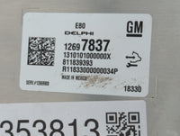 2017-2018 Chevrolet Cruze PCM Engine Control Computer ECU ECM PCU OEM P/N:12688973 12697837, 12687328 Fits Fits 2017 2018 20