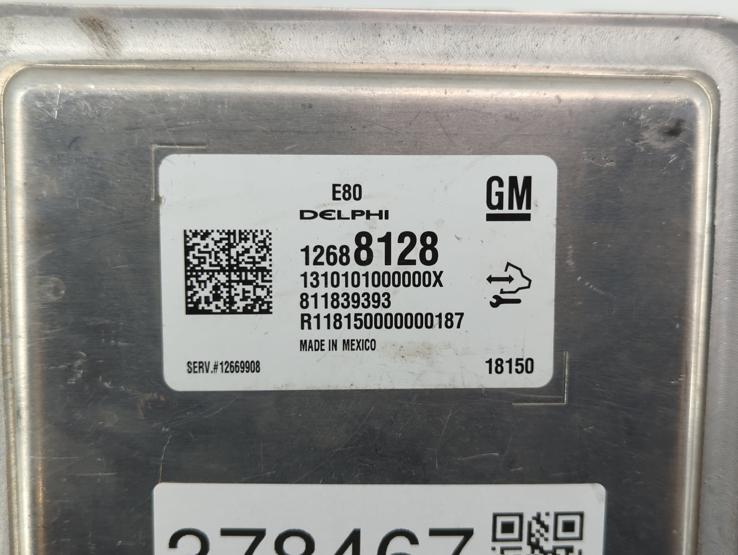 2017-2018 Chevrolet Cruze PCM Engine Control Computer ECU ECM PCU OEM P/N:12688128 Fits Fits 2017 2018 2019 OEM Used Auto Pa