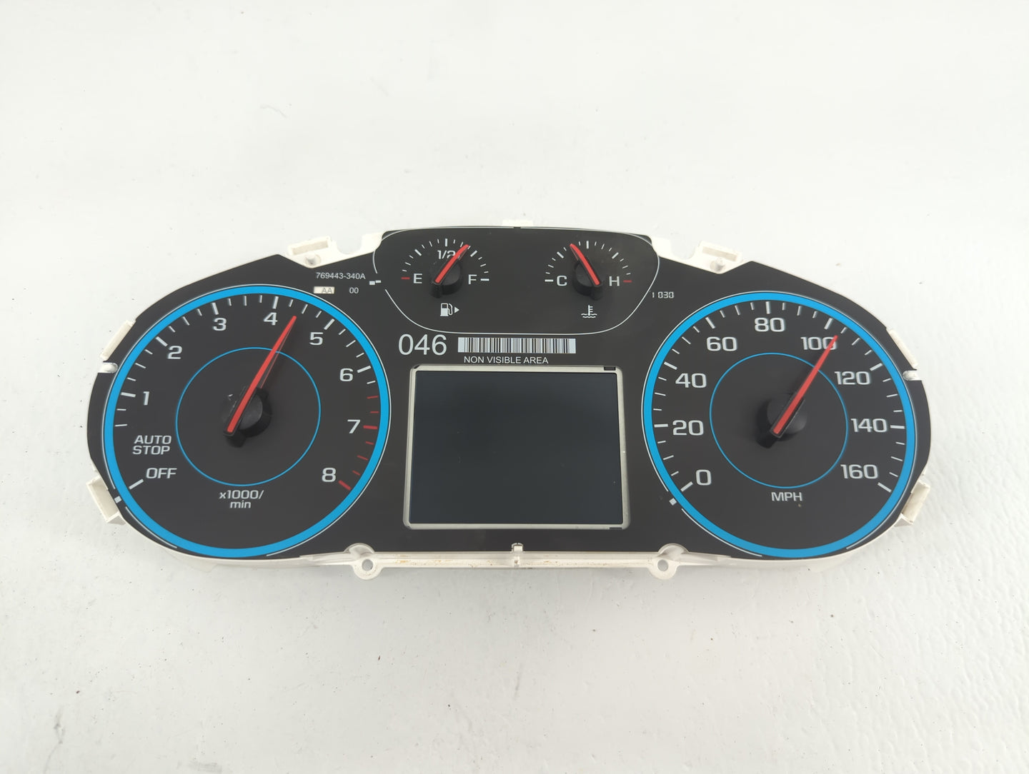2017-2018 Chevrolet Cruze Instrument Cluster Speedometer Gauges P/N:769167-430A Miles: Fits Fits 2017 2018 OEM Used Auto Par