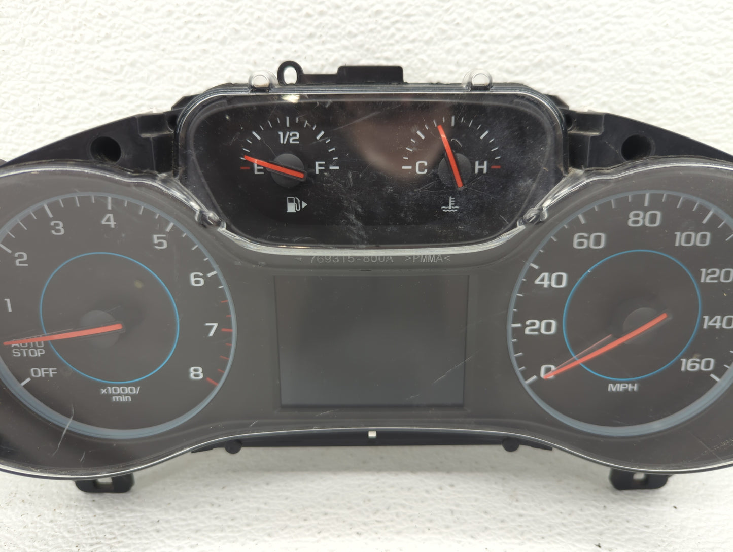 2017-2018 Chevrolet Cruze Instrument Cluster Speedometer Gauges P/N:39084636 Fits Fits 2017 2018 OEM Used Auto Parts - Oemus