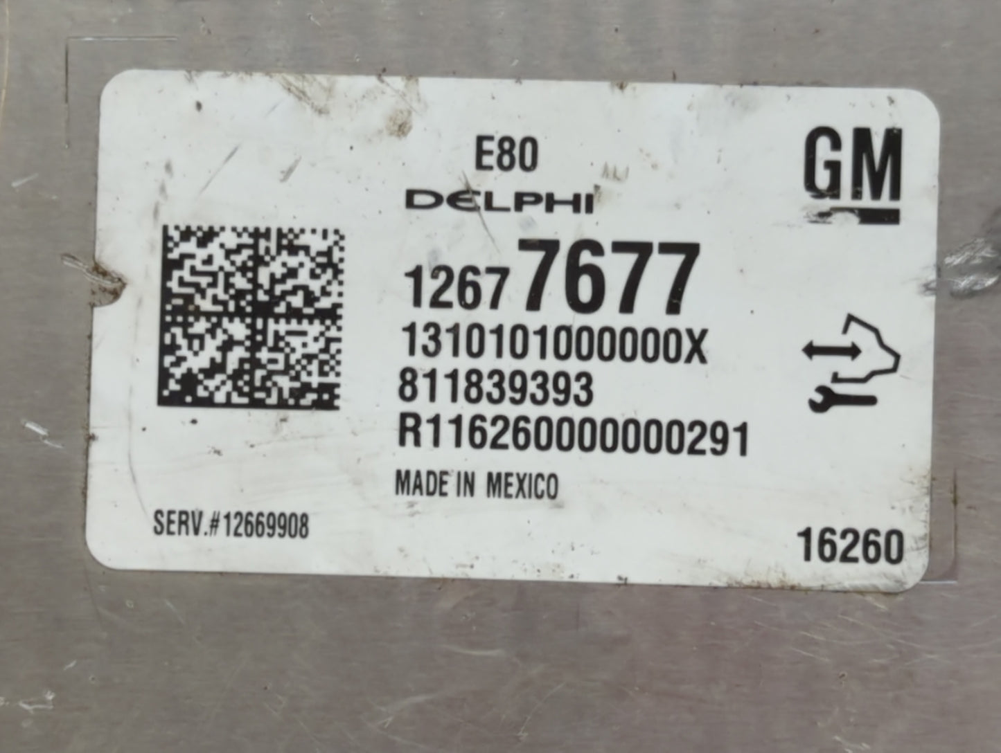 2017-2019 Chevrolet Cruze PCM Engine Control Computer ECU ECM PCU OEM P/N:12683660 12694511 Fits OEM Used Auto Parts - Oemus
