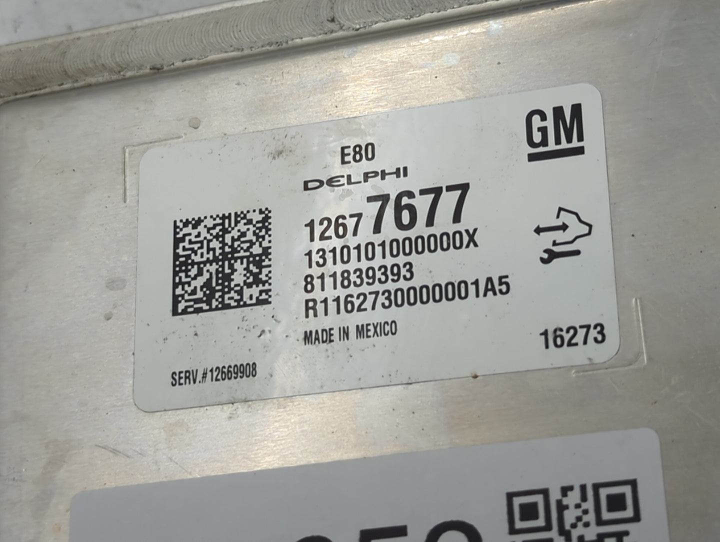 2017-2019 Chevrolet Cruze PCM Engine Control Computer ECU ECM PCU OEM P/N:12677677 12669908 Fits OEM Used Auto Parts - Oemus