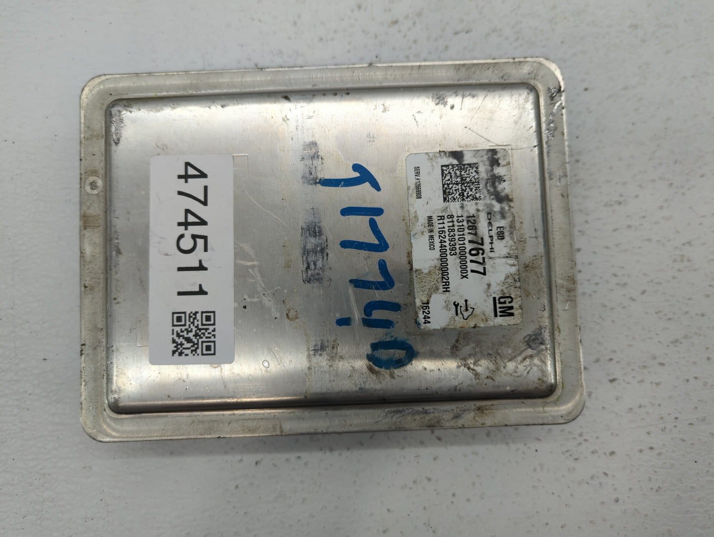 2017-2019 Chevrolet Cruze PCM Engine Control Computer ECU ECM PCU OEM P/N:12677677 12669908 Fits OEM Used Auto Parts - Oemus