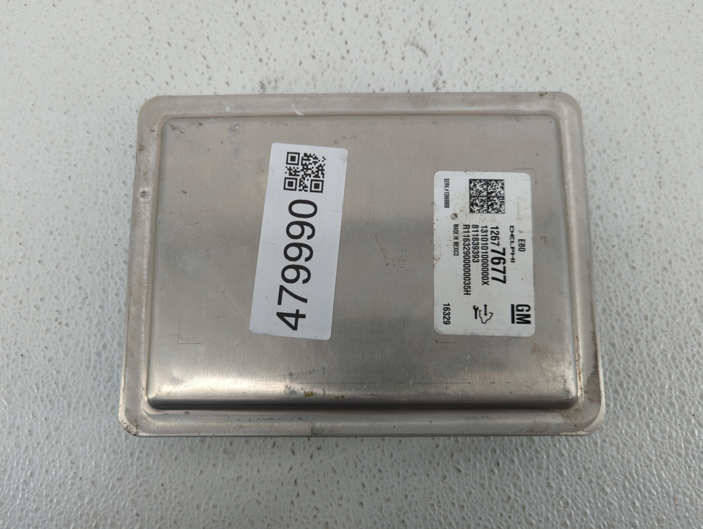 2017-2019 Chevrolet Cruze PCM Engine Control Computer ECU ECM PCU OEM P/N:12677677 Fits Fits 2017 2018 2019 2020 2021 2022 O