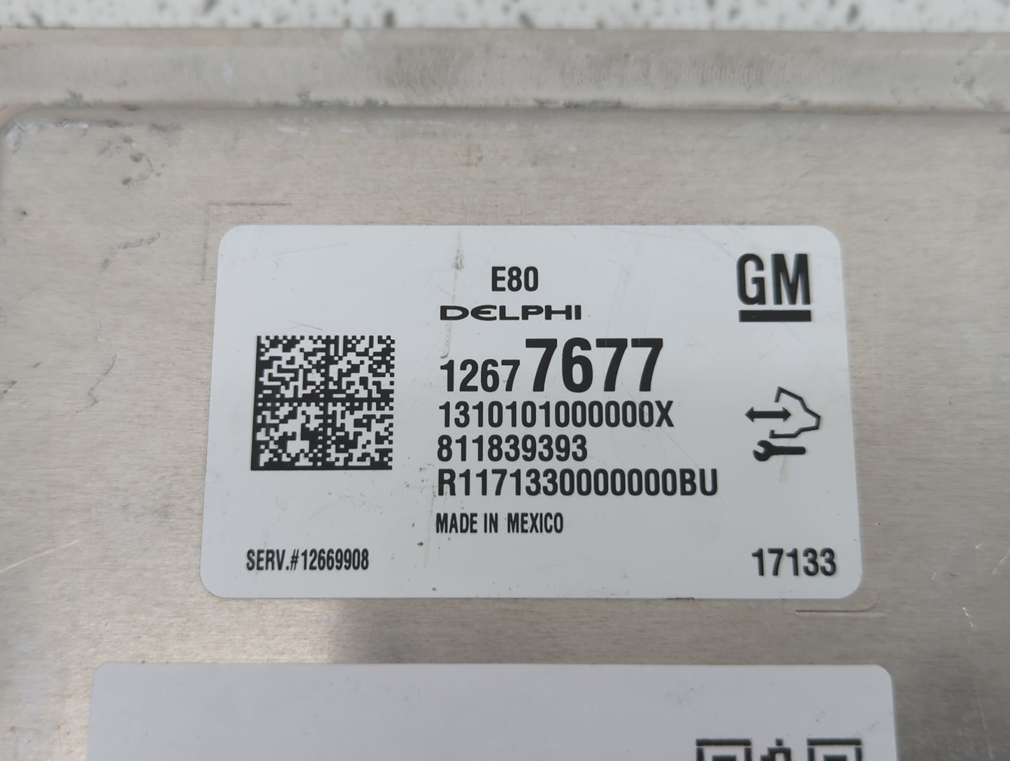 2017-2019 Chevrolet Cruze PCM Engine Control Computer ECU ECM PCU OEM P/N:12669908 12680876 Fits OEM Used Auto Parts - Oemus