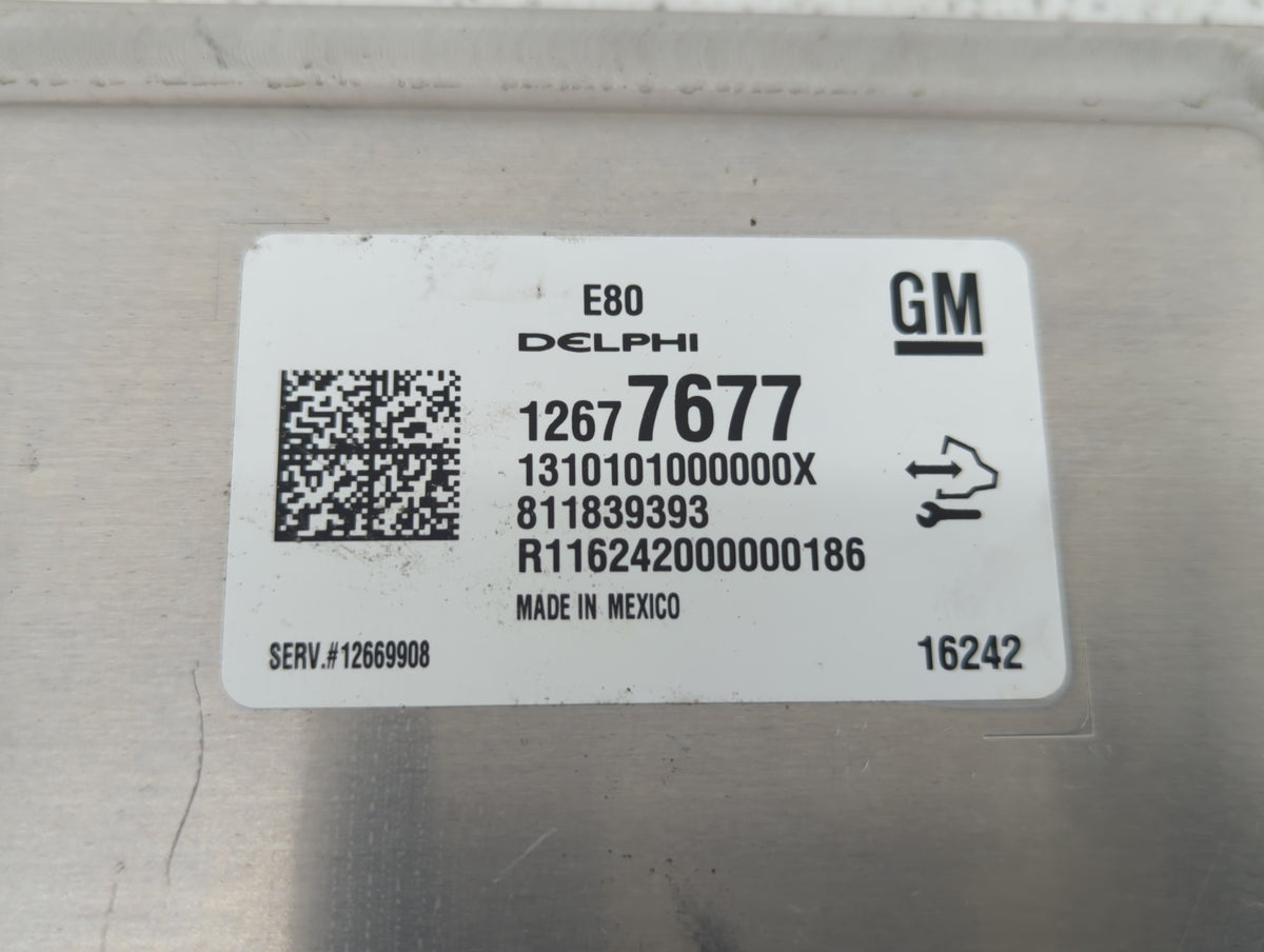 2017-2019 Chevrolet Cruze PCM Engine Control Computer ECU ECM PCU OEM P/N:12669908 12677677 Fits OEM Used Auto Parts - Oemus