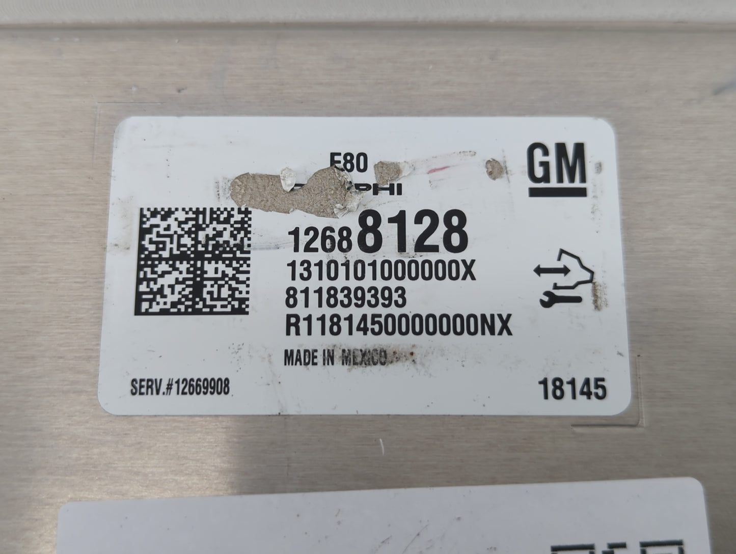 2017-2019 Chevrolet Cruze PCM Engine Control Computer ECU ECM PCU OEM P/N:12688128 12669908 Fits OEM Used Auto Parts - Oemus