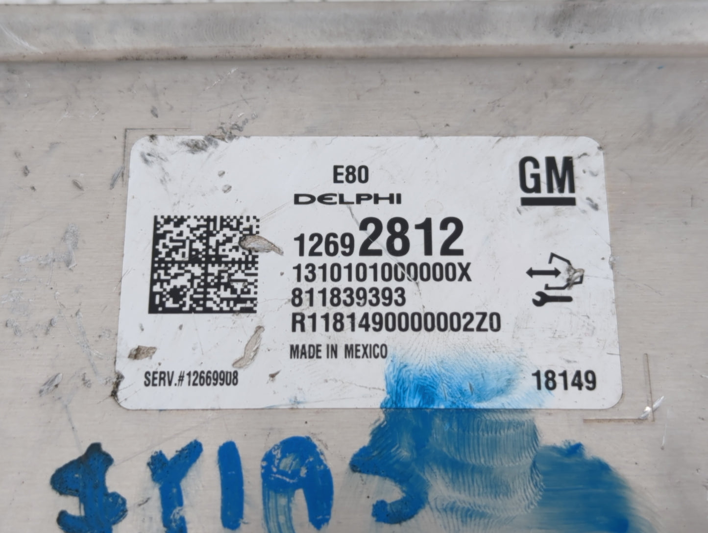 2017-2019 Chevrolet Cruze PCM Engine Control Computer ECU ECM PCU OEM P/N:12692812 12669908 Fits OEM Used Auto Parts - Oemus