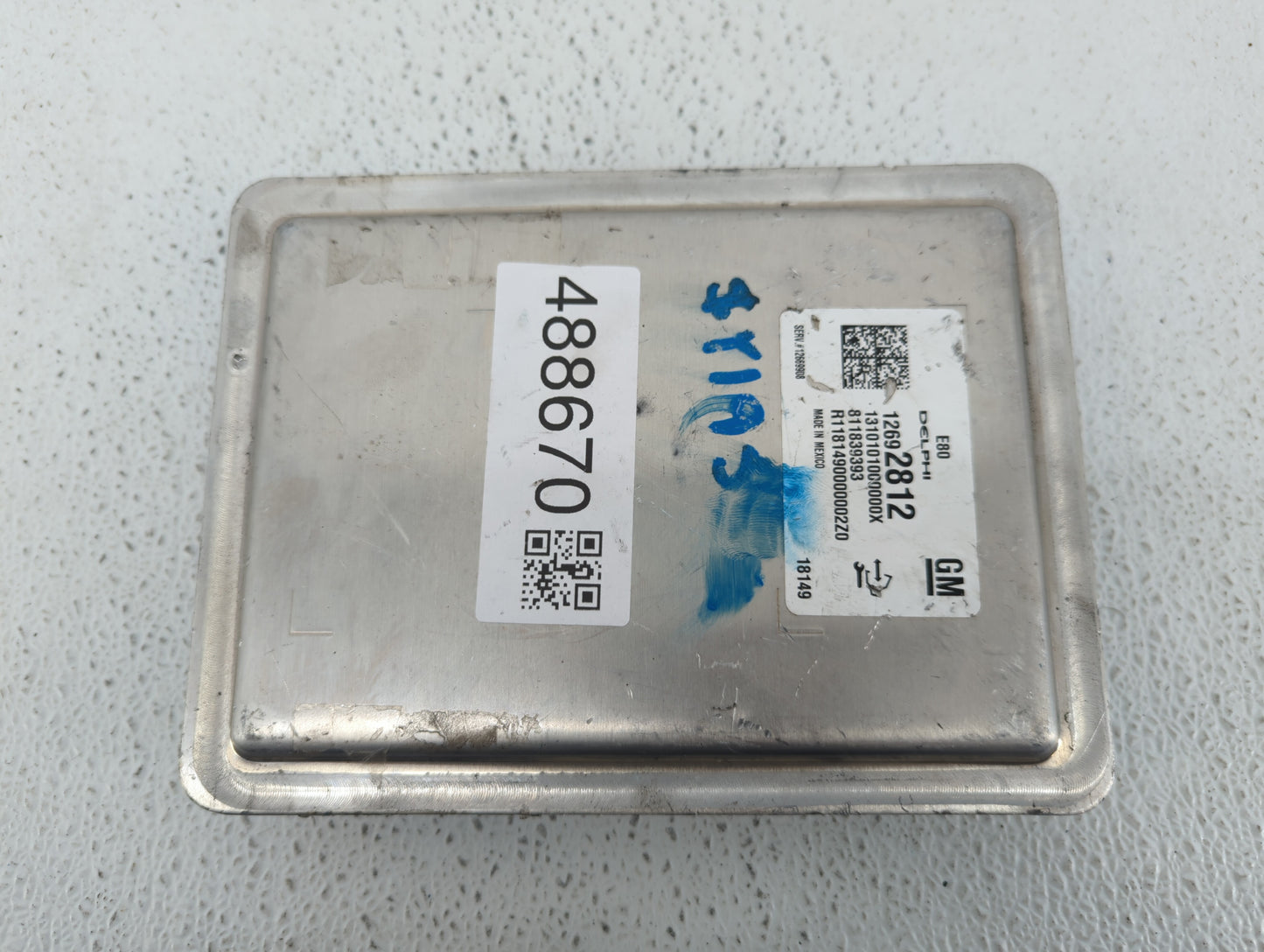 2017-2019 Chevrolet Cruze PCM Engine Control Computer ECU ECM PCU OEM P/N:12692812 12669908 Fits OEM Used Auto Parts - Oemus