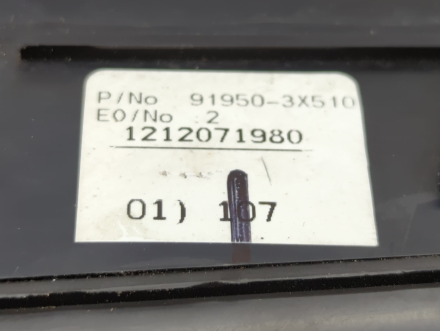 2017 Chevrolet Cruze Fusebox Fuse Box Panel Relay Module P/N:91950-3X510 Fits OEM Used Auto Parts - Oemusedautoparts1.com