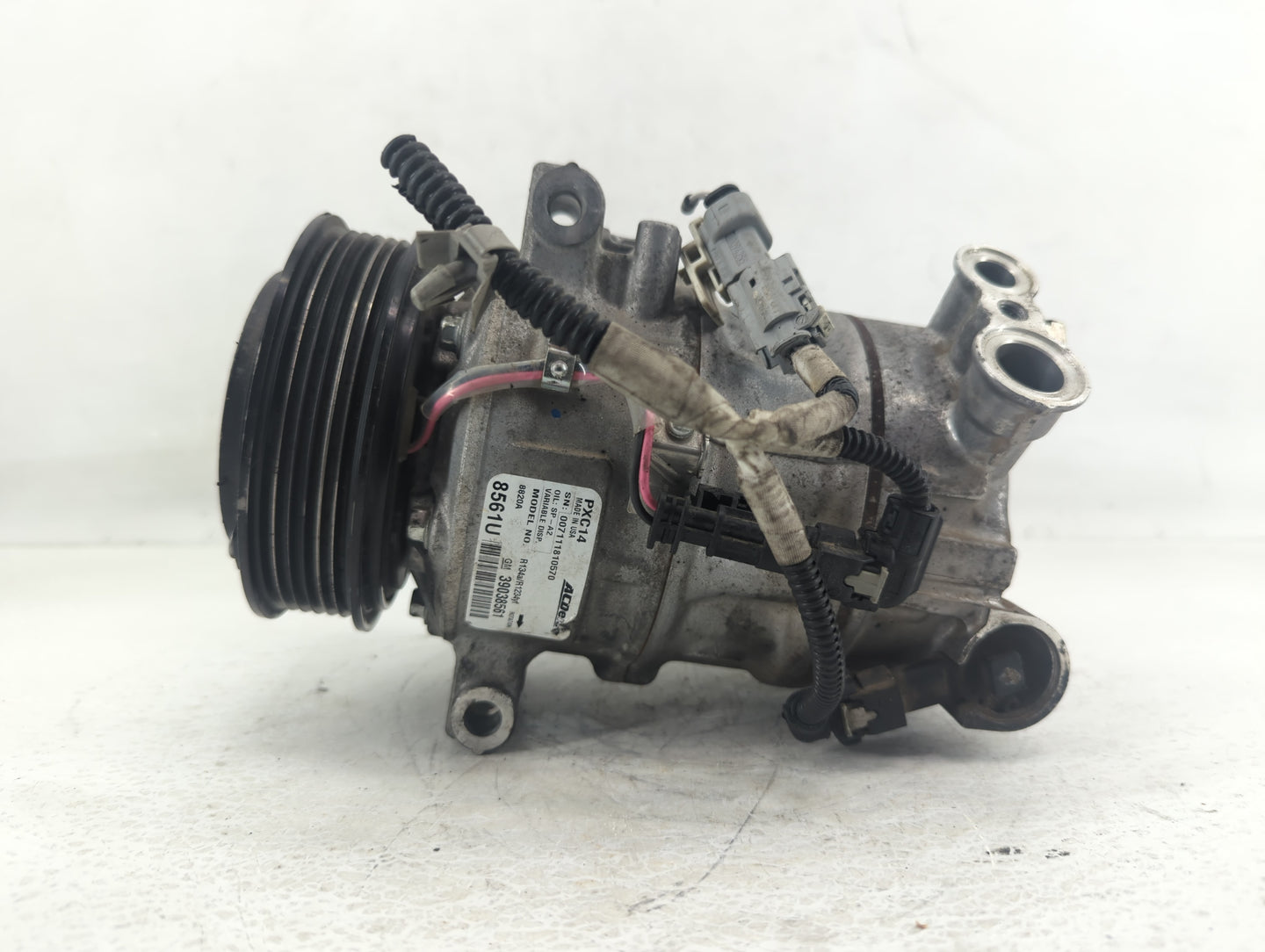 2017-2017 Chevrolet Cruze Air Conditioning A/c Ac Compressor Oem - Oemusedautoparts1.com