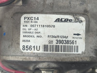 2017-2017 Chevrolet Cruze Air Conditioning A/c Ac Compressor Oem - Oemusedautoparts1.com