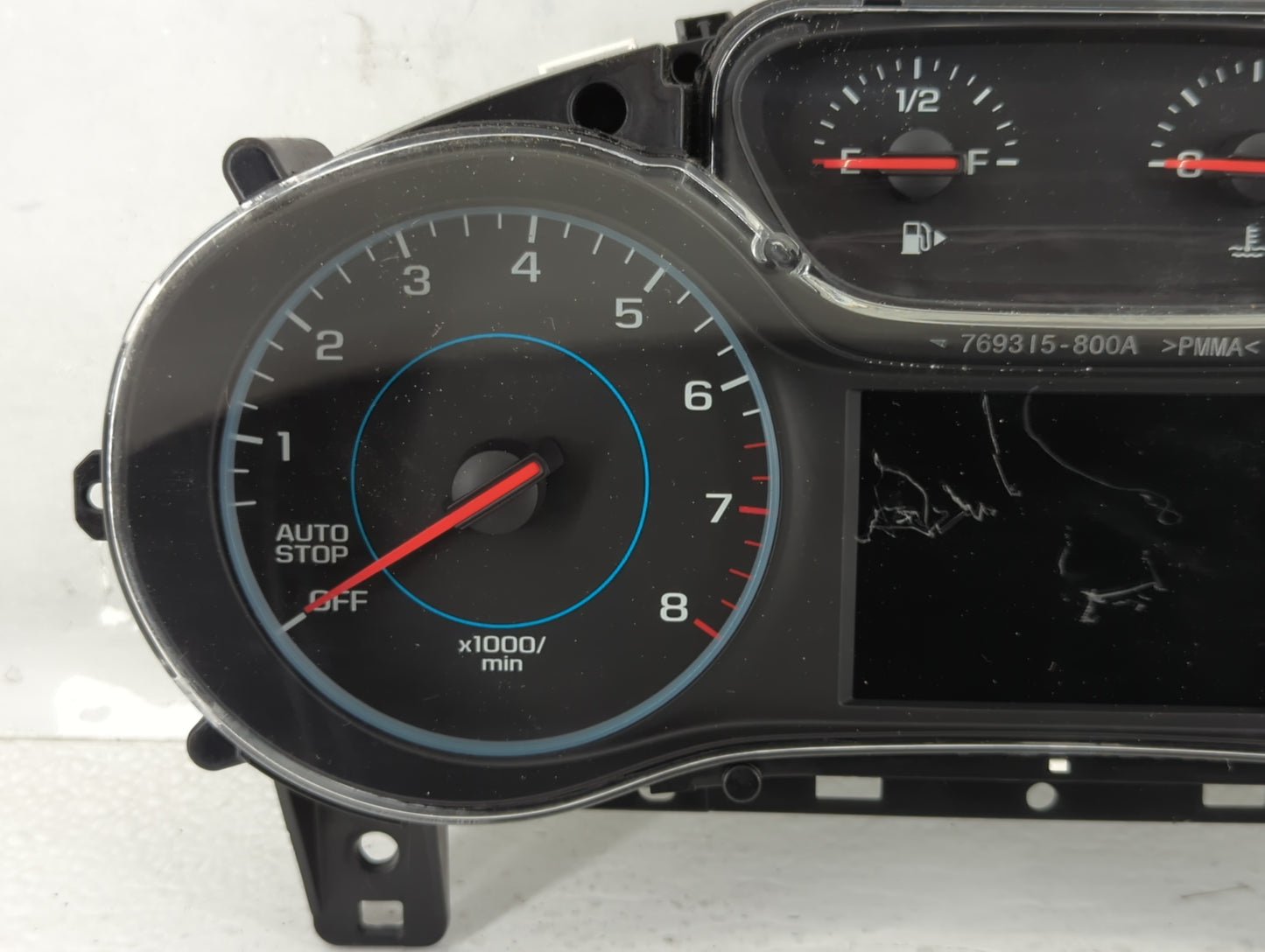 2017-2018 Chevrolet Cruze Instrument Cluster Speedometer Gauges P/N:39084636 812372274 Fits Fits 2017 2018 OEM Used Auto Par