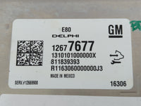 2017-2019 Chevrolet Cruze PCM Engine Control Computer ECU ECM PCU OEM P/N:12677677 Fits Fits 2017 2018 2019 2020 2021 2022 O