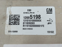 2017-2019 Chevrolet Cruze PCM Engine Control Computer ECU ECM PCU OEM P/N:12695198 Fits Fits 2017 2018 2019 2020 2021 2022 O