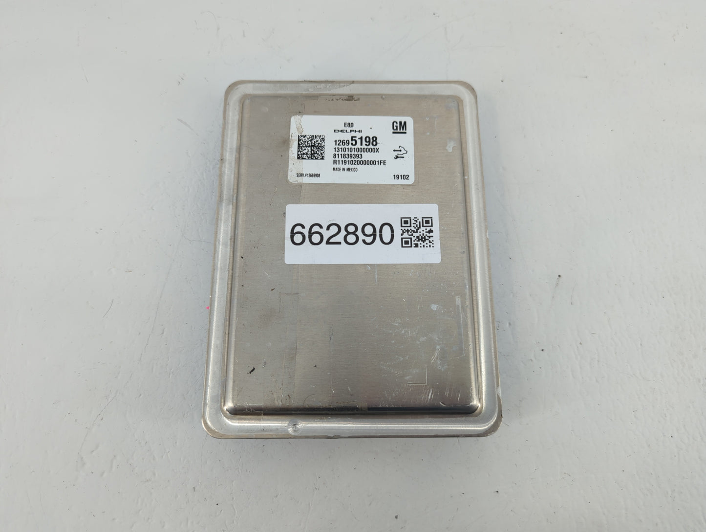 2017-2019 Chevrolet Cruze PCM Engine Control Computer ECU ECM PCU OEM P/N:12695198 Fits Fits 2017 2018 2019 2020 2021 2022 O
