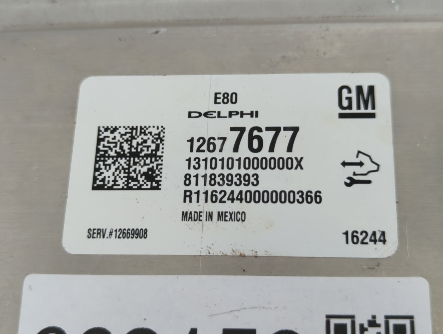2017-2019 Chevrolet Cruze PCM Engine Control Computer ECU ECM PCU OEM P/N:12677677 Fits Fits 2017 2018 2019 2020 2021 2022 O