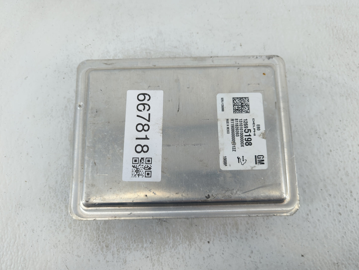 2017-2019 Chevrolet Cruze PCM Engine Control Computer ECU ECM PCU OEM P/N:12695198 Fits Fits 2017 2018 2019 2020 2021 2022 O