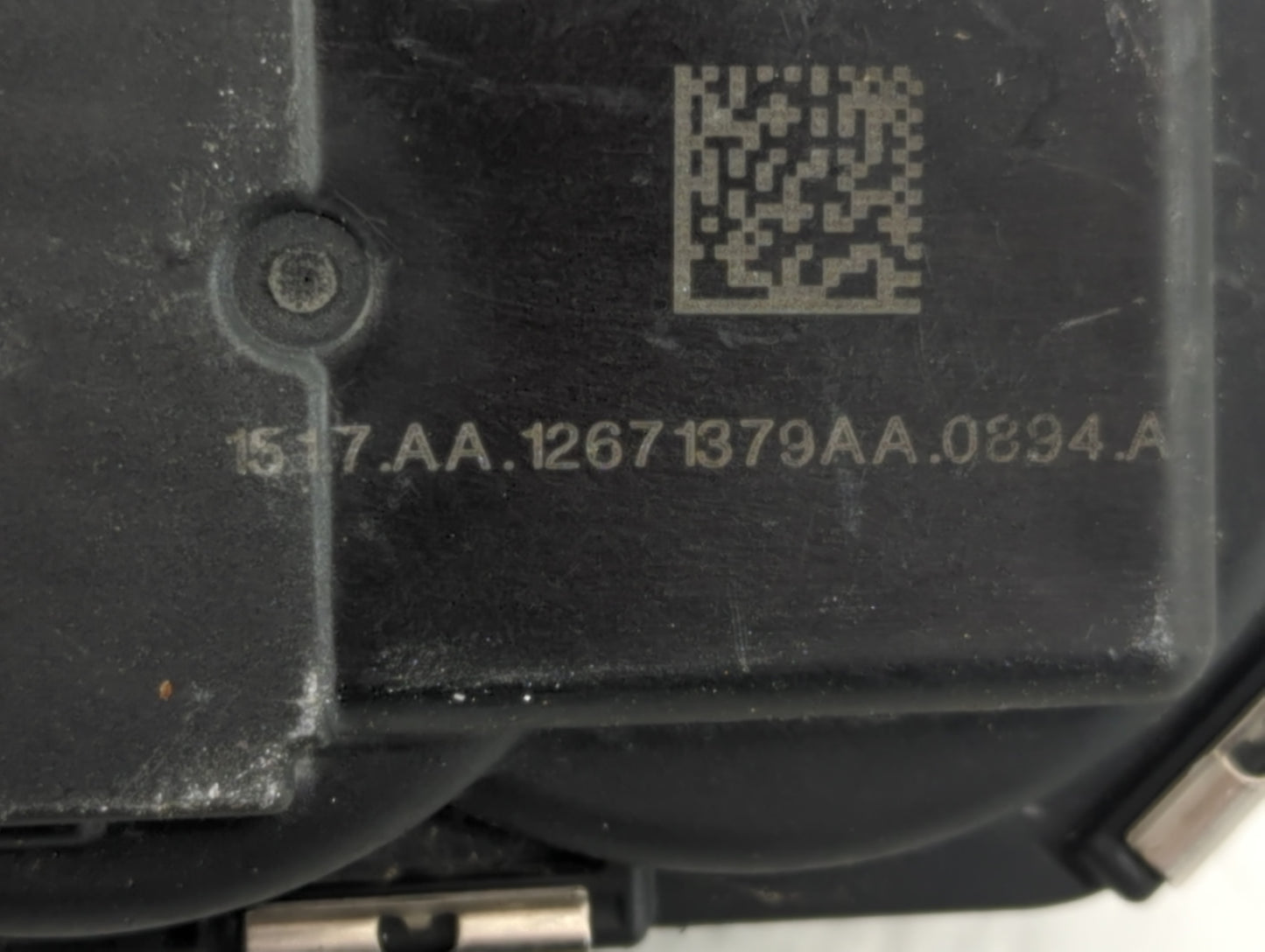 2017-2019 Chevrolet Cruze Throttle Body P/N:12671379AA Fits Fits 2016 2017 2018 2019 2020 2021 2022 OEM Used Auto Parts - Oe