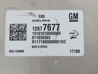 2017-2019 Chevrolet Cruze PCM Engine Control Computer ECU ECM PCU OEM P/N:12677677 Fits Fits 2017 2018 2019 2020 2021 2022 O